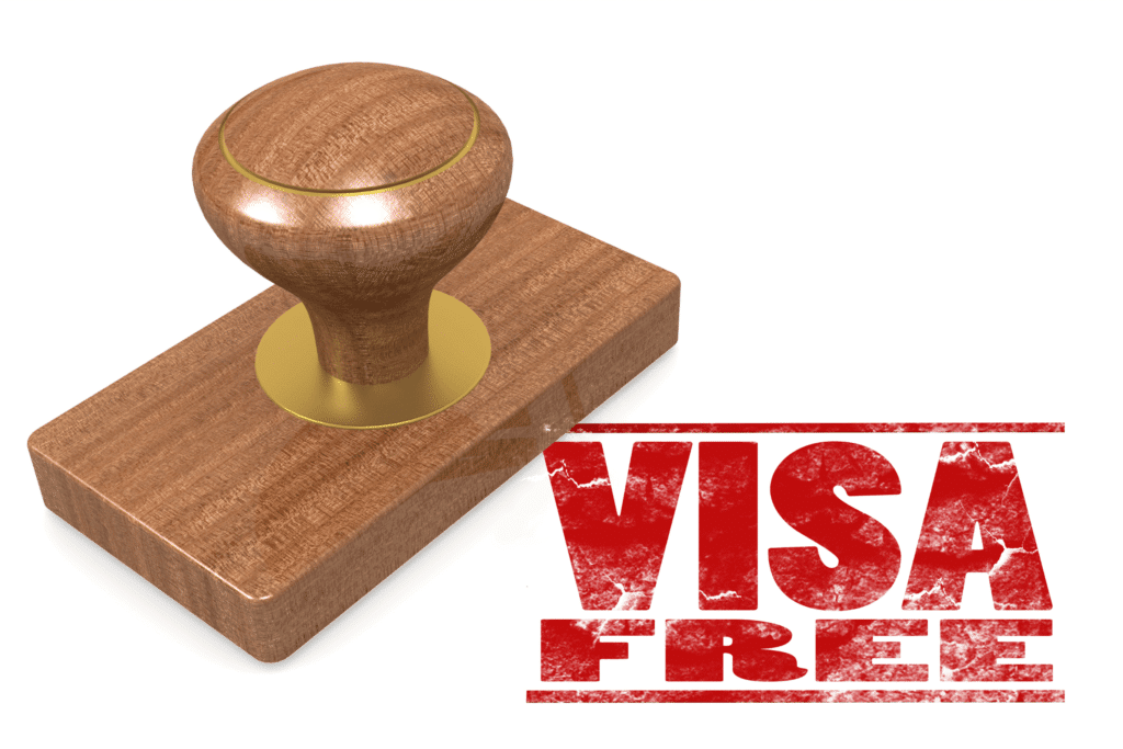 Visa Free Stamp