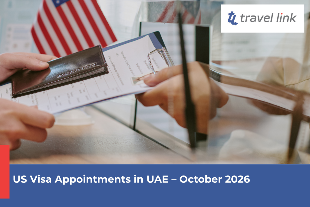 US visa appointment updates for UAE residents in October 2026